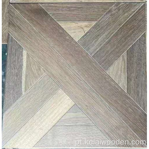 Carvalho estilo Versalhes, piso de parquete de madeira projetado